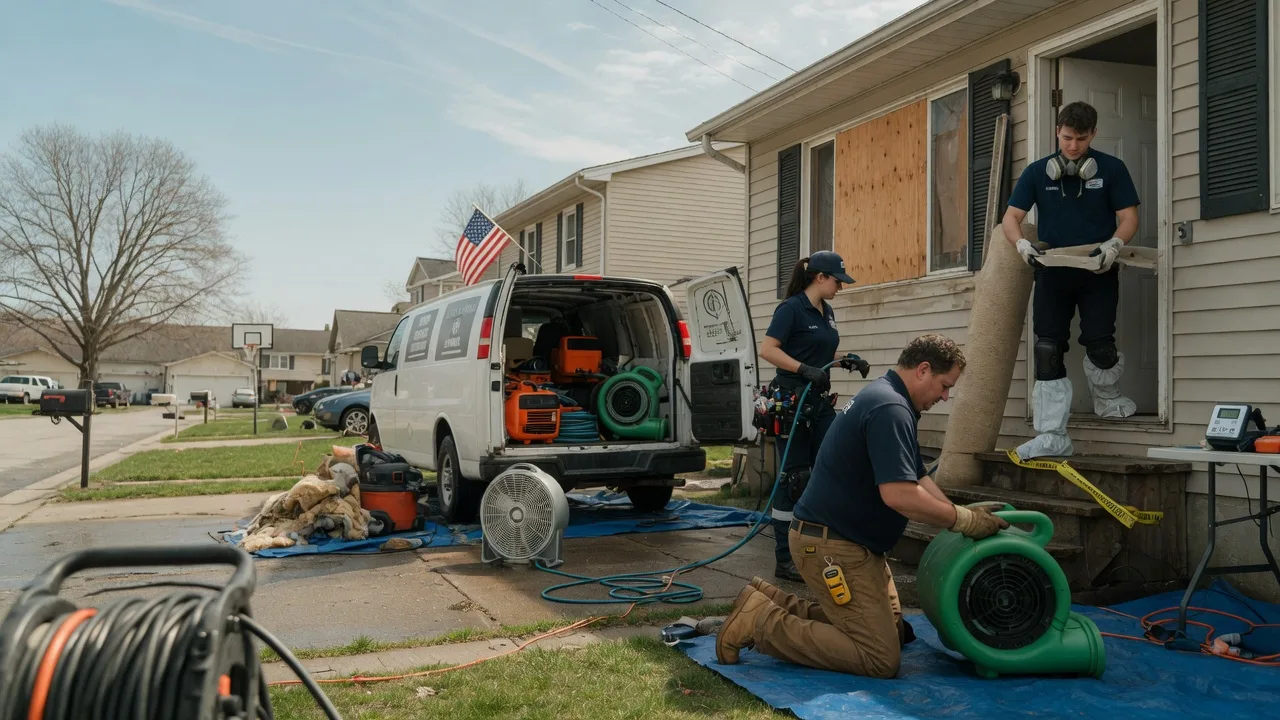Water Damage Restoration in London Mills, IL near me